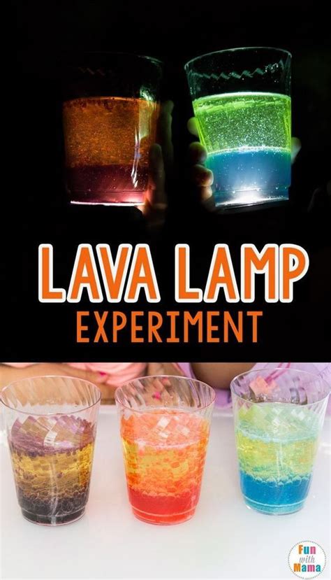 How To Make A Lava Lamp Experiment | Lava lamp experiment, Science projects for kids, Homemade ...