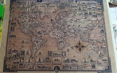 2020.06.21-22 1000pcs Old World Map World Wonders 1939 世界奇… | Flickr