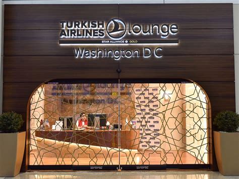 Turkish airlines Washington lounge opens