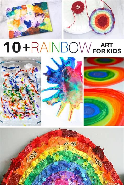 10+ Rainbow Art Activities for Kids ⋆ Sugar, Spice and Glitter