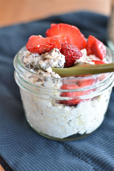 Easy Yogurt Overnight Oats - She Bakes Here