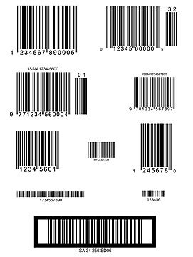 Barcode Template Texture Clip Art Digital Vector, Texture, Clip Art, Digital PNG and Vector with ...