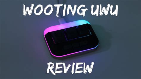 Wooting UwU Stealth Edition | Unboxing and Review - YouTube