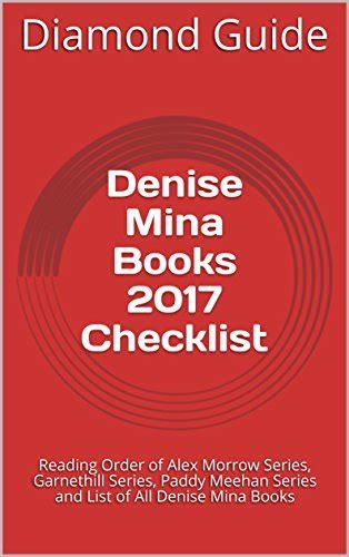 Denise Mina Books 2017 Checklist: Reading Order of Alex Morrow Series, Garnethill Series, Paddy ...