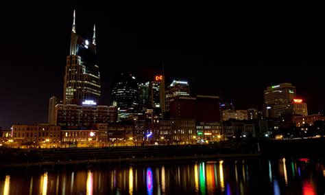 Nashville Night Skyline by h00n3r on DeviantArt