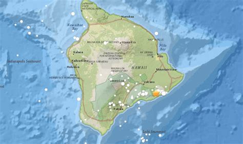 Hawaii earthquake: Hawaii hit by series of quakes - Kilauea volcano closely monitored | World ...