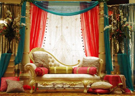 Pakistani Wedding Decor and Muslim Wedding Decorations by Aayojan