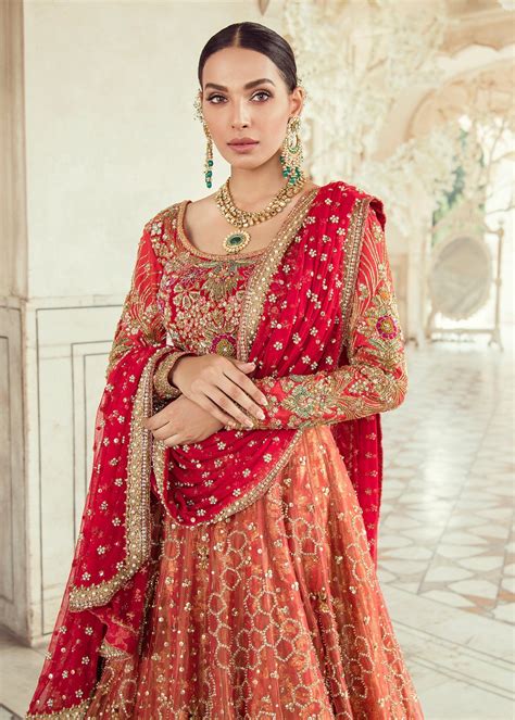 Elegant Pakistani Bridal Lehnga Dress for Wedding #J5104 | Lehnga dress, Pakistani bridal, Lehnga