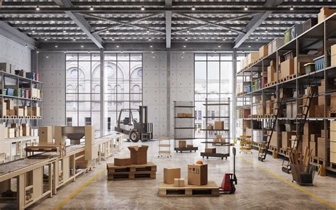 Factory warehouse interior – Oxiline