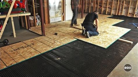 diy how to install a basement subfloor youtube from How To Install Basement Subfloor | Basement ...