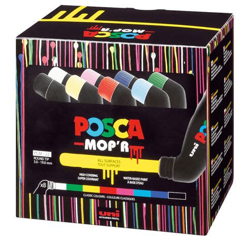 POSCA | PCM22 MOP’R | BLACK | Australia | New Zealand | Colourverse