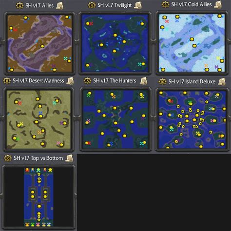 SH 1.7 map pack hotfix file - Starcraft Hybrids mod for Warcraft III: Frozen Throne - ModDB