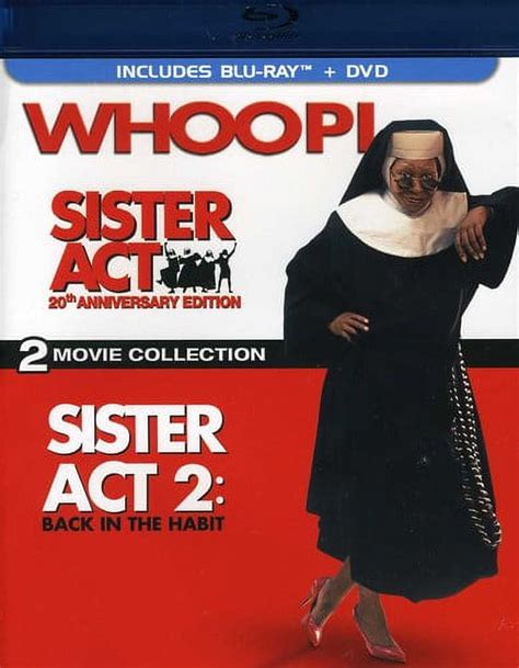 Sister Act / Sister Act 2: Back in the Habit (Blu-ray + DVD) - Walmart.com