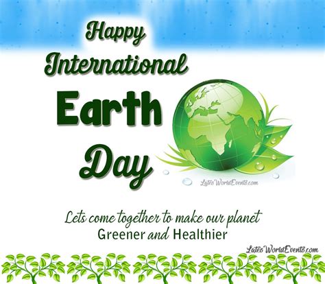 International Earth Day & 50th Earth Day Quotes Images Download