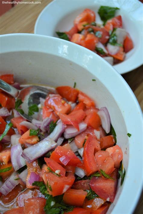 Tomato Caper Salad 3 – The Healthy Home Cook