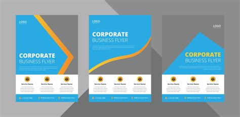 flyer design templates. business corporate flyer design ideas. poster leaflet brochure design ...