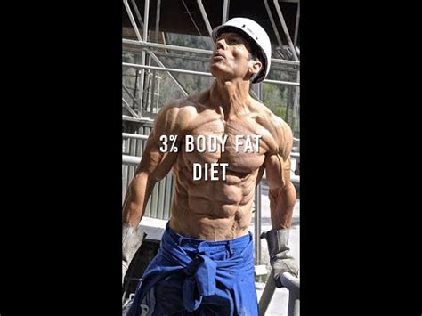 3% BODY FAT DIET - Muscle Growth