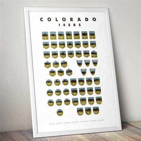 Colorado 14ers – Circle Square Diamond Art