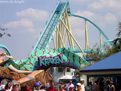 Kraken photo from SeaWorld Orlando - CoasterBuzz