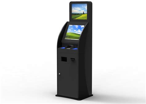 Slim Multi-Touch Free Standing Kiosk Digital Photo Printer for Market / Tourist Spots