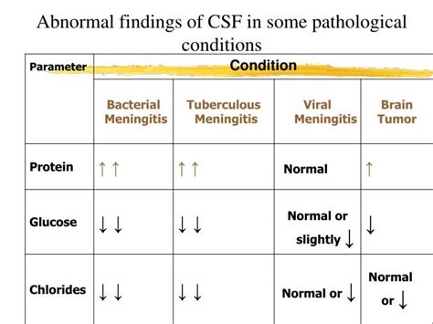 PPT - Cerebrospinal Fluid (CSF) Analysis for total protein PowerPoint ...