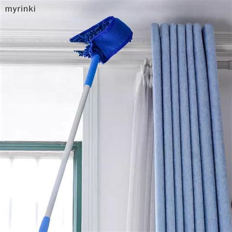 myrinki Microfiber Ceiling Fan Blade Cleaning Duster Kit Removable Flexible Cobweb Duster High ...