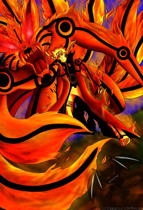 Naruto kurama mode by Wolfbones24 on DeviantArt