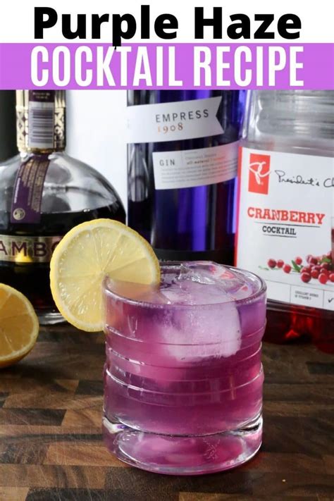 Purple Haze Cocktail Drink Recipe | dobbernationLOVES