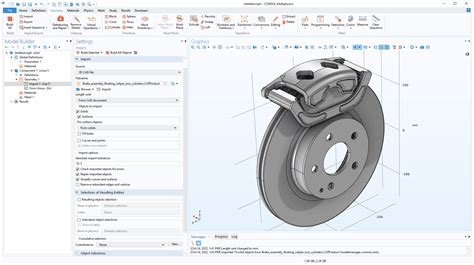 LiveLink™ for PTC Creo Parametric™ Updates - COMSOL® 6.1 Release Highlights