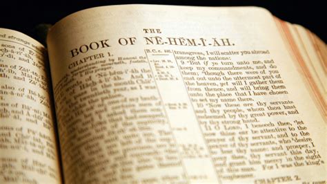 Nehemiah Bible study guide