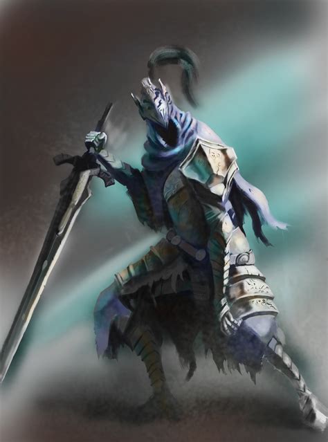 [ART] Old Artorias fan art I did , hope you like it :D : r/darksouls