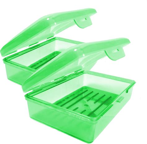 Amazon.com: Plastic Soap Box Holder Container Dish - The Perfect USA ...