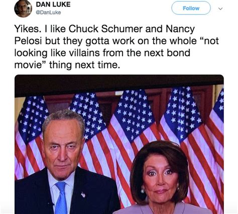 Chuck Schumer and Nancy Pelosi's rebuttal to Trump unleashes a flood of memes