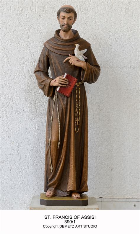 St. Francis of Assisi Statue #390/1 - McKay Church Goods