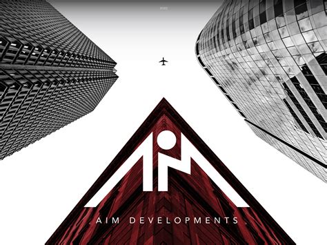 AIM DEVELOPMENT Logo design by Ahmad on Dribbble