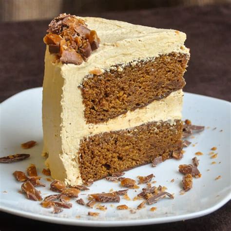 Sticky Toffee Pudding Cake & Toffee Buttercream Frosting