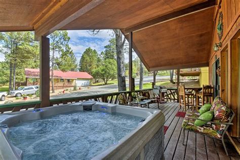 Ruidoso Cabin w/ Hot Tub & Golf Course Views! Has Internet Access and Washer - UPDATED 2021 ...