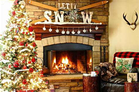 The Best Cozy Christmas Fireplace - Home Inspiration and Ideas | DIY Crafts | Quotes | Party Ideas