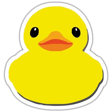 Sticker Rubber ducky | MuralDecal.com