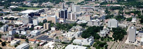 Jackson Mississippi Skyline Panorama