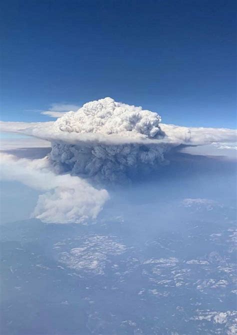 Pyrocumulonimbus Cloud Spotted In California