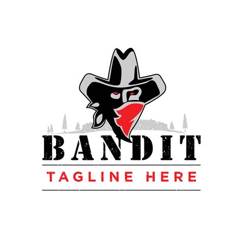 Bandit logo vector 17735358 Vector Art at Vecteezy