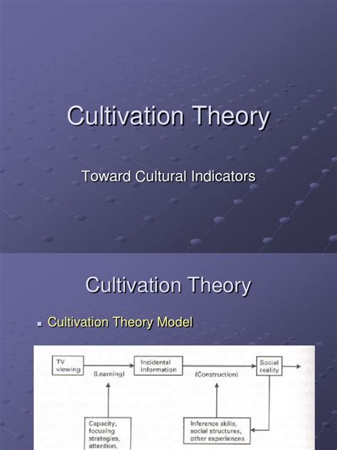 Cultivation Theory | Semiotics | Action (Philosophy)