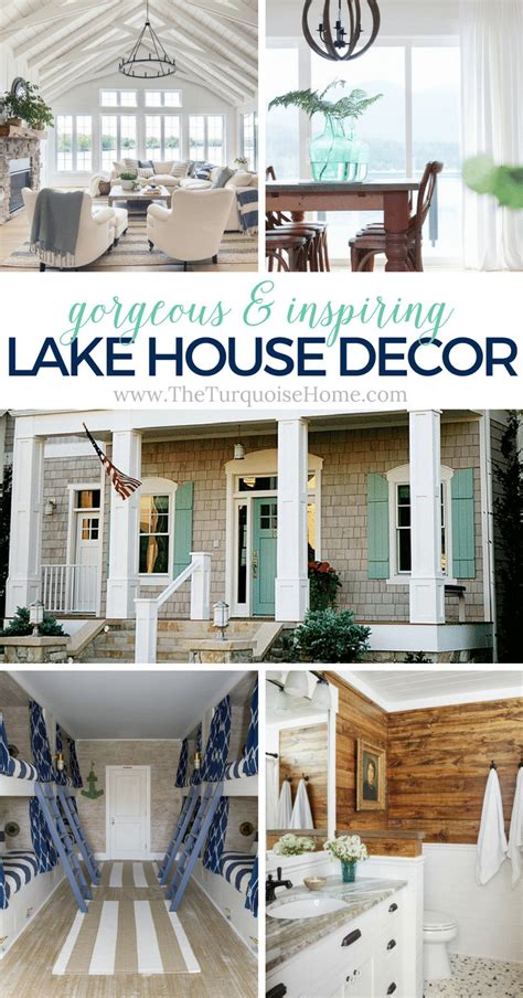 Beautiful Lake House Decor {inspiration} - The Turquoise Home