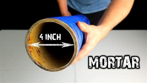 HOW TO MAKE A MORTAR FOR 4 INCH FIREWORKS SHELLS - YouTube