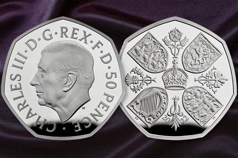 Royal Mint introduces new King Charles III 50p coin - Brig Newspaper