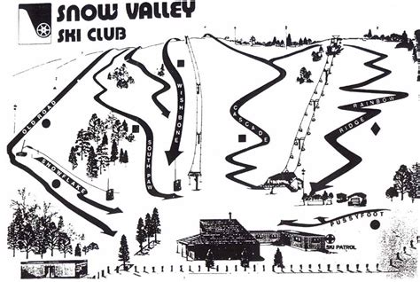 Snow Valley Trail Map - San Antonio Map