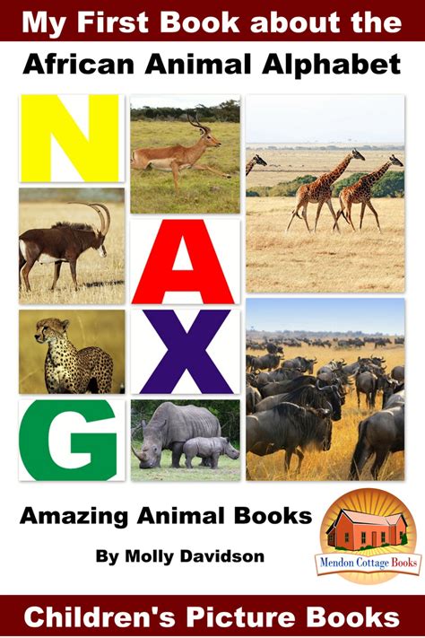 My first book about the African Animal Alphabet - Children's Picture B ...