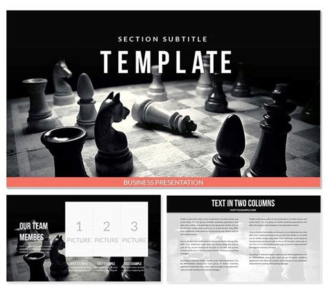 Chess Game PowerPoint templates | ImagineLayout.com