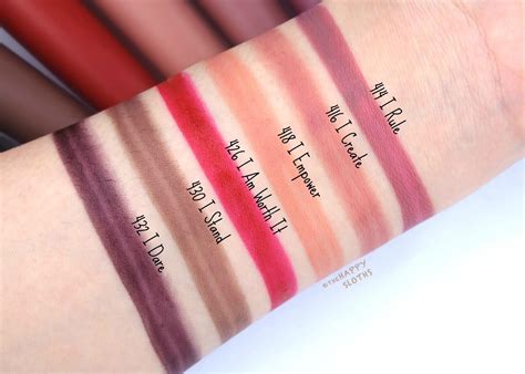 L'Oreal | Rouge Signature Matte Liquid Lipstick: Review and Swatches | The Happy Sloths: Beauty ...